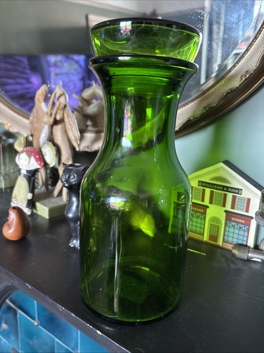 Vintage belgium green - vintage, glass