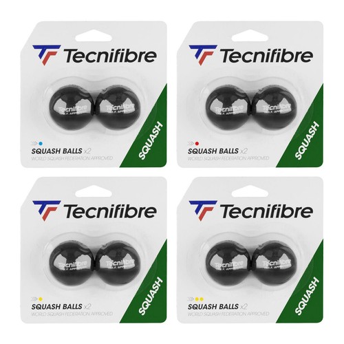 Tecnifibre squash balls - balls, blue