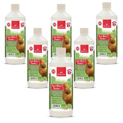 Red mite powder - 6x,