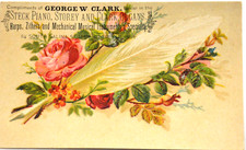 George clark steck piano - clark,