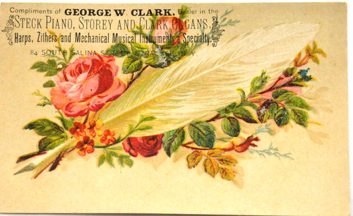 George clark steck piano - george,