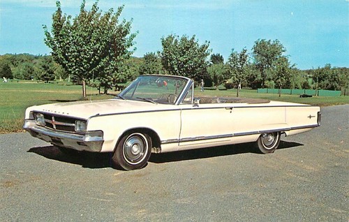 Postcard 1965 chrysler 300h - postcard,