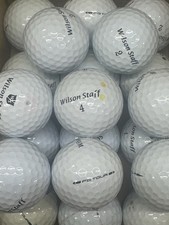 20 Wilson Staff FG Tour White Golf Balls Pearl/A Grade