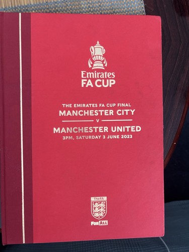 Cup final 2023 hardback - fa,