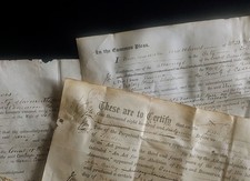 1869 Victorian English Vellum