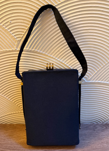 Vintage 40s 50s black rigid - 50s,