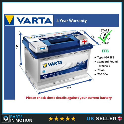 Efb car battery - efb,