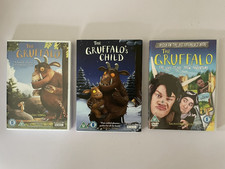 3 x DVD's Gruffalo/Gruffalo's