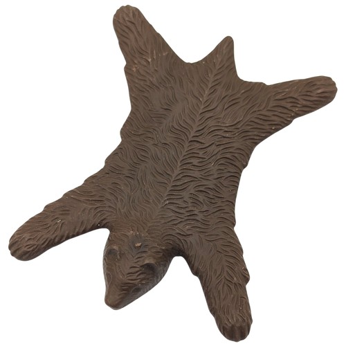 Playmobil bear skin brown rug