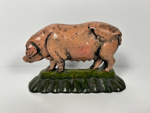 Heavy cast iron pig shaped - heavy,