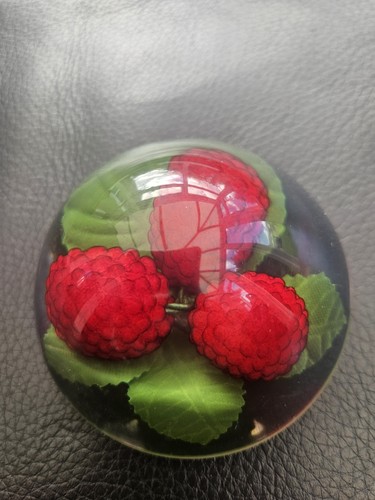 Vintage domed lucite acrylic - vintage,