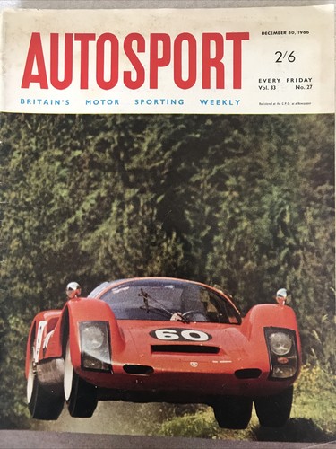 Autosport magazine december - autosport, 30