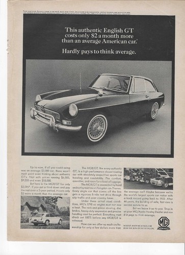 Original 1967 mgb - mgb, gt