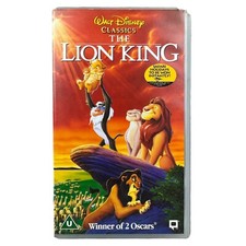 The Lion King Video VHS Family Cartoon Film Movie Cert U 1995