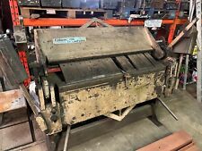 Edwards Truefold  Sheet Metal Box Pan Folder 