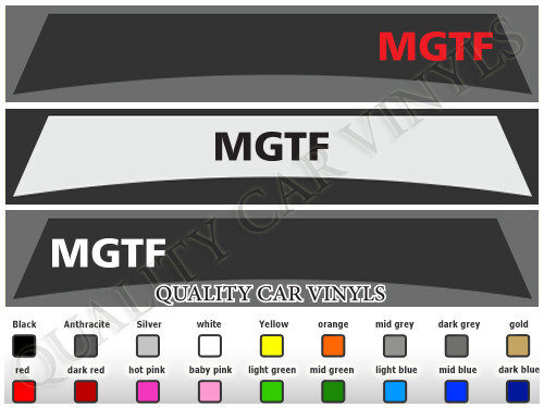 Rover mgtf sunstrips - mg,