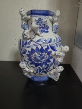 Chinese blue white fertility - blue,