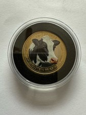 2024 JERSEY HERITAGE BREEDS - HOLSTEIN FRIESIAN - Cow COLOUR TWO 2 POUND COIN BU