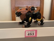 VINTAGE BANDAI POWER RANGERS WILD FORCE DX ANIMUS MEGAZORD BLACK LION ZORD 