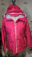 vibrant pink waterproof tribord Adventure Sailing jacket, Size XL 44" Ches