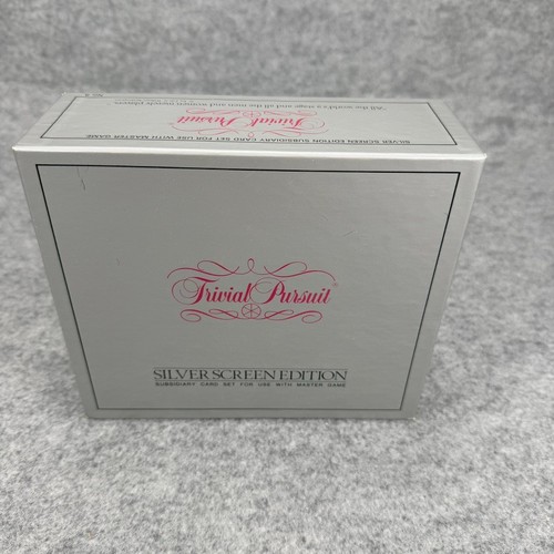 Trivial pursuit silver screen - trivial,