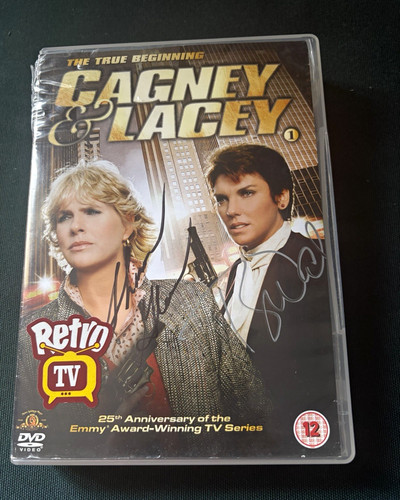 Hand signed cagney lacey dvd - hand-signed,