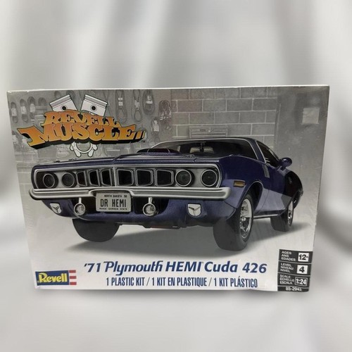 Revell plymouth hemi cuda - revell, 1/24