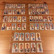 1938 John Player - Cricketers 1938  (50)  Cigarette Cards kept sleeved GC