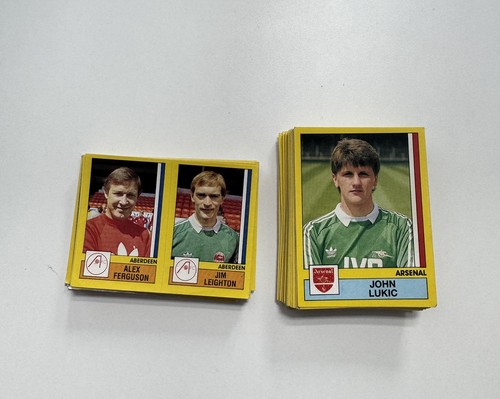 Panini 1987 football - 1987, stickers