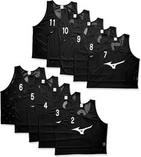 [Mizuno] Training Wear Bibs/Set of 10 with Number Sleeveless Standard
