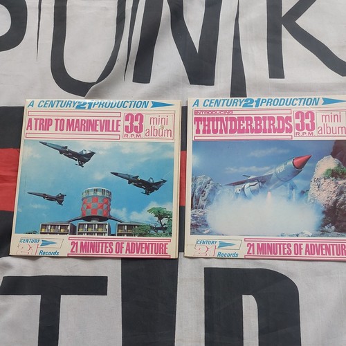 Thunderbirds vinyl singles - thunderbirds,