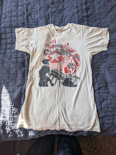 Vintage the clash - the, shirt