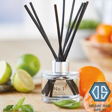 Aldi Hotel Collection No 1 Reed Diffuser Fragranced Lime Basil & Mandarin 100ml
