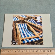 Vintage Postcard Beside the