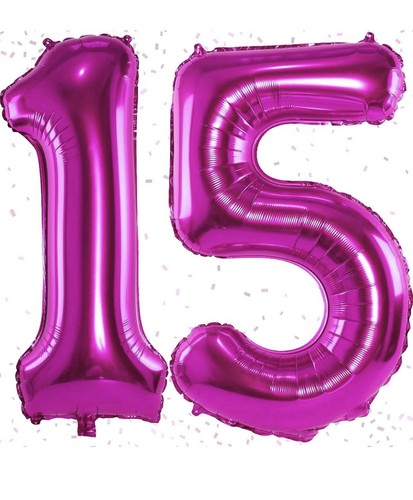 Inch number 15balloon hot - 40,