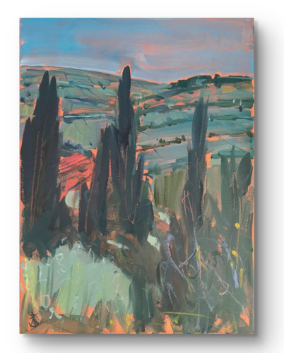 Original acrylic painting x - acrylic,