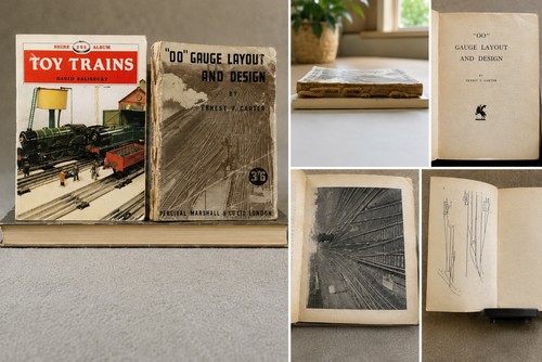 Vintage model railway books - vintage,