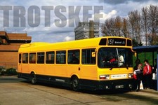 35mm Slide Alder Valley Leyland National 1151 146 NRD146M Bracknell 1987 Orig