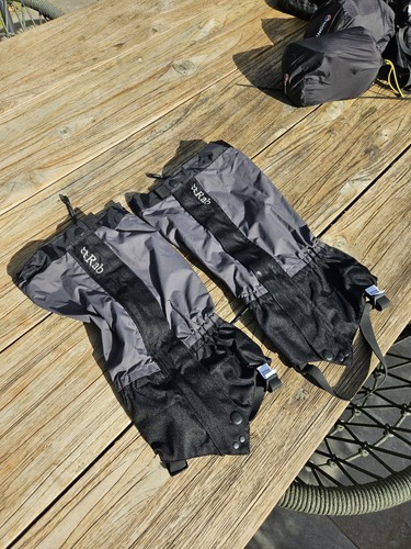 Rab trek gaiters large - trek, grey