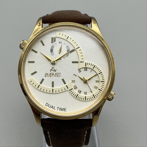 August steiner dual time - steiner, mens