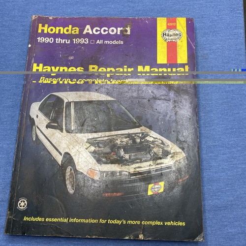 1990 honda accord all - 1990-93,