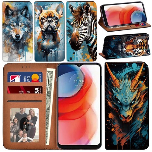 Leather cell phone stand - leather,