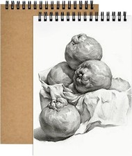 2Pcs A5 Sketchbook Pad Spiral