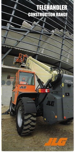 Jlg telehander range 2007 - jlg, 2007-08