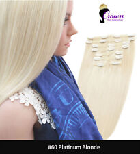 16"-26" Full Head Clip in Remy Human Hair Extensions- GradeAAA-Next Day Delivery