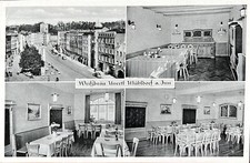 2/AK Mühldorf a. Inn-Weißbräu Unertl-real photo-described-1956-run