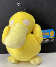 Official Pokemon PSYDUCK 8” Plush Soft Toy 2017 Tomy Tagged