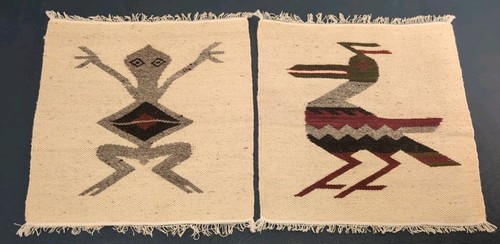 Vintage 14x14 wall hanging - vintage,