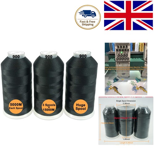 Black machine embroidery - machine,