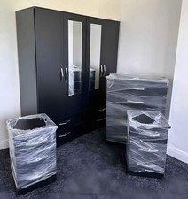 Ready-Built 4 door wardrobe